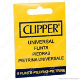Clipper Pietrina Universale per Accendini Micro e Large - Astuccio da 9 Pietrine