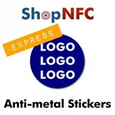 Custom Printed NFC Stickers for Metals - Express - NFC Chip : NXP NTAG213