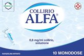 Collirio Alfa Gocce Oculari 10 flaconcini monodose