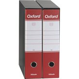 Registratori Oxford Esselte Protocollo dorso 8 F.to utile 23x33cm rosso G851600 (conf.6)