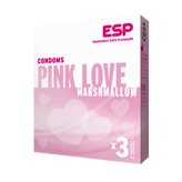 Pink Love Marshmallow - 3pz