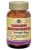 Solgar - Cangurini Multinutrients Frutti Tropicali 60 Tavolette Masticabili