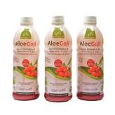 Offerta 3 AloeGoji Bio Succo biologico di Aloe Vera e Goji