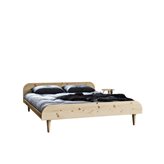 Bed Structure Twist Wood