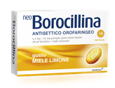 NeoBorocillina Antisettico Orofaringeo 16 Pastiglie Miele Limone