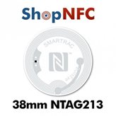 Smartrac Bullseye NTAG213 - Tag NFC trasparenti 38mm adesivi