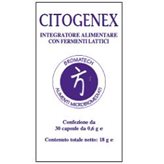 Citogenex - Integratore per l'equilibrio della flora batterica intestinale - 30 capsule