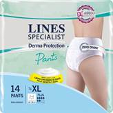 Lines Specialist Derma Protection - Pants Plus Taglia XL Mutandine Assorbenti Incontinenza 14 Pezzi