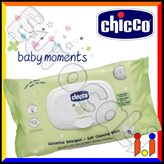 Chicco Baby Moments con Aloe Vera - 72 Salviettine