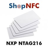 Cartes NFC en PVC NTAG216 - Personnalisation : Impression couleur 1 face- Impression : Express | 2-5 jours