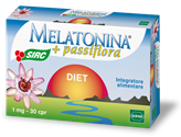 MELATONINA Sirc Diet + Passiflora 30cpr