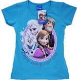 T-Shirt Disney Frozen  - Taglia : 8-9 anni, Colore : Rosa