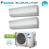 Climatizzatore Condizionatore DAIKIN Bluevolution Dual Split Inverter PERFERA FTXM-M/N 9000+12000 R-32 Wi-Fi 9+12 con 2MXM50M/M9