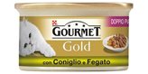 Gourmet Gold Doppio Piacere Gr.85 Con Coniglio E Fegato