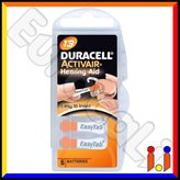 Duracell Activair Misura 13 - Blister 6 Batterie per Protesi Acustiche