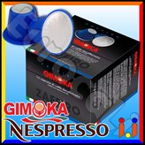 Cialde Caffè Gimoka Zaffiro Decaffeinato Compatibili Nespresso - Box 10 Capsule