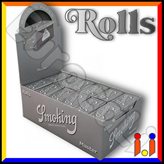 Cartine Smoking Rolls Master King Size Lunghe - Scatola da 24 Pacchetti