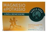 CARLO ERBA MAGNESIO POTASSIO Integratore Alimentare 20 Bust 3.5g