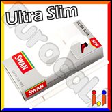 Swan Ultra Slim 5,2mm In Cannuccia - Scatolina da 126 Filtri