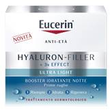 Eucerin Hyaluron-Filler + 3X Effect Booster Idratante Notte Anti-Età 50ml