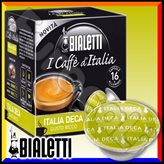 Cialde CaffÃ¨ Bialetti Italia Deca Gusto Ricco Decaffeinato - Box 16 Capsule