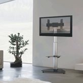 Carrello porta TV Agile regolabile e ruotabile
