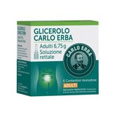 Glicerolo Carlo Erba 6 Microclismi Adulti 6,75 g