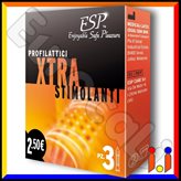 Preservativi ESP Xtra Stimolanti (3 pezzi)