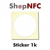 Tag NFC 1k adesivi - Formato : Rotondi 25mm
