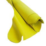 Brush off Calfskins Various Colors - Color : Yellow, Average dimension of a skin : 1,3 m² - 14,4 sq. ft. - 1,6 yd²