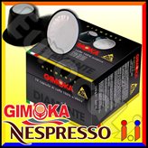 10 Capsule Caffè Gimoka Vellutato 100% Arabica Cialde Compatibili Nespresso