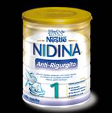 Nidina Ar 1 800 grammi Latte in polvere per Lattanti Antireflusso