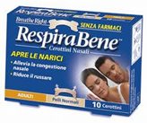 Rinazina RespiraBene 10 cerottini nasali classici