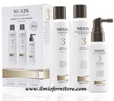 Nioxin Sistema 3 Trial Kit Cleanser 150ml + Scalp Revitaliser 150 ml + Scalp Treatment 50 ml