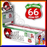 Cartine Enjoy Freedom Small Size Corte Italia - Scatola da 66 Libretti