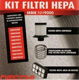 Kit Filtri Hepa Aspirapolvere Necchi serie NH9000
