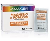 MASSIGEN Magnesio e Potassio Zero Zuccheri 24+6bustine