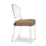 Scab Design Set 2 Cuscini per sedia Igloo Chair Tessuto Vellutino cammello