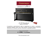 ZIMMERMANN BY BECHSTEIN Z-120 PIANO PIANOFORTE VERTICALE ACUSTICO Z120 NOVITA'