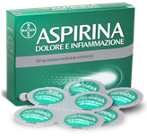 Aspirina Dolore E Infiammazione 20 Compresse 500 mg