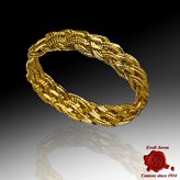 Venetian Filigree Happiness Ring 18 kt. Gold - Ring Size : 6-6,5