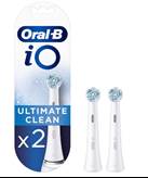 Oral-B iO Ultimate Clean White - Testine per spazzolino da denti 2 pezzi
