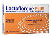 Lactoflorene Plus fermenti lattici vivi e vitamine 20 capsule