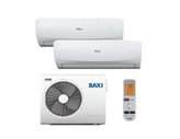 Climatizzatore Condizionatore Baxi Dual Split Inverter LUNA CLIMA 3 12000+12000 con LST50-2M Wi-Fi Ready A++/A+ 12+12
