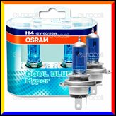 Osram Cool Blue Hyper Effetto Xenon HID - 2 Lampadine H4