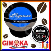 Cialde Caffè Gimoka Decaffeinato Compatibili Lavazza A Modo Mio - Box 70 Capsule