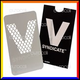 Grinder Card Formato Tessera Tritatabacco in Metallo - V Syndicate GC01
