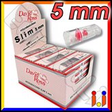 David Ross Microbocchini Slim 5mm in plastica riutilizzabili per sigarette slim - Box 24 Blister da 10