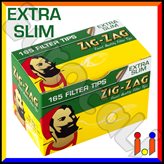 Zig Zag Extra Slim 5,5mm - Scatolina da 165 Filtri