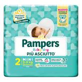 Pampers Baby Dry Downcount - Mini Taglia 2 (3-6 Kg) 24 Pezzi
